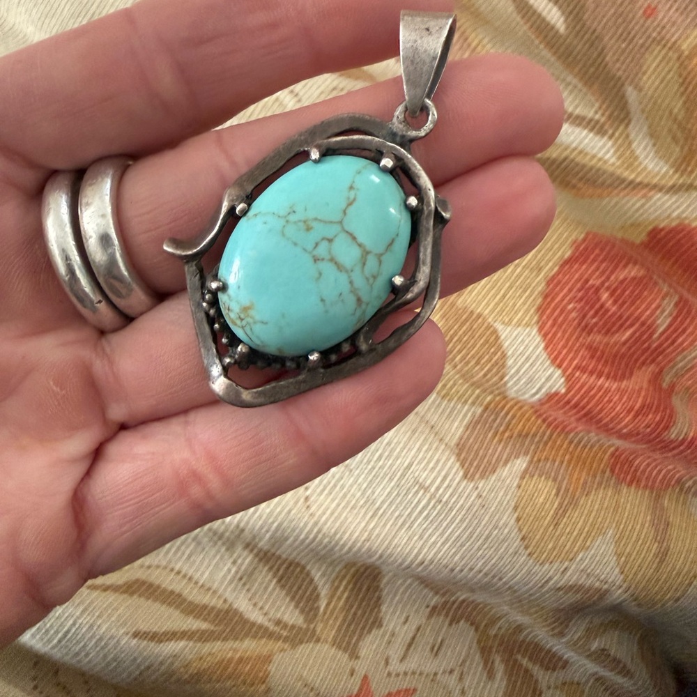 Turquoise 925 Pendant